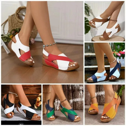 🎁Oferta por tiempo limitado🔥Sandalias casuales ergonómicas para mujer👞 - Soporte para el arco del pie para mayor comodidad
