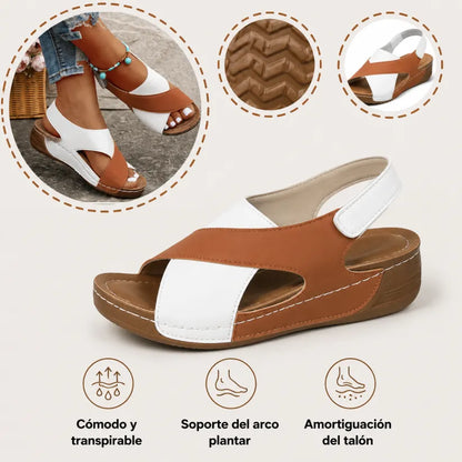 🎁Oferta por tiempo limitado🔥Sandalias casuales ergonómicas para mujer👞 - Soporte para el arco del pie para mayor comodidad
