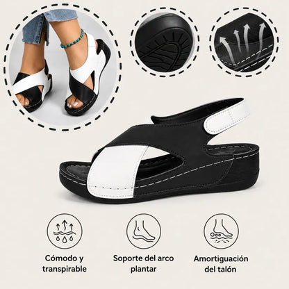 🎁Oferta por tiempo limitado🔥Sandalias casuales ergonómicas para mujer👞 - Soporte para el arco del pie para mayor comodidad