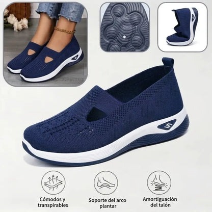 ⏰50% de descuento por tiempo limitado👟 Zapatos ortopédicos ergonómicos de verano | Transpirables y ligeros ✅ Alivian el dolor de pies | Fáciles de poner y quitar