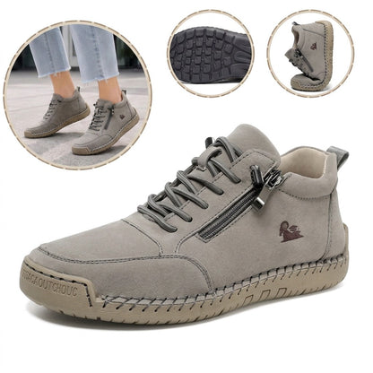 【🎁50% de descuento hoy - ¡No te lo pierdas!】Zapatos ortopédicos de diseño ergonómico - Piel de alta calidad + Cosidos a mano 👞