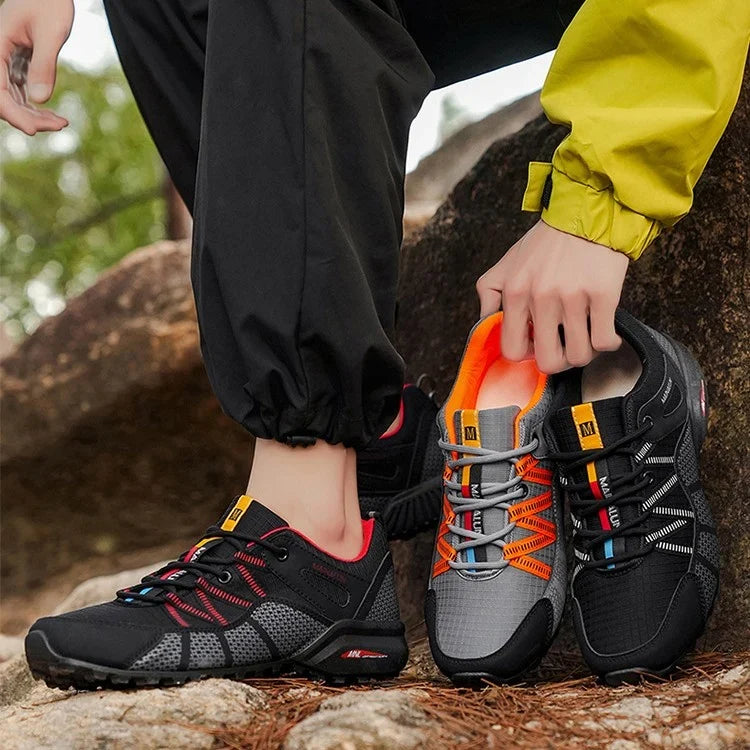 【⏰ 30 % de descuento hoy: ¡Oferta por tiempo limitado! 🔥】 Botas de senderismo Plensore — Fabricadas en cuero de primera calidad con soporte para el arco integrado; cómodas y duraderas, diseñadas específicamente para aliviar las molestias en los pies.