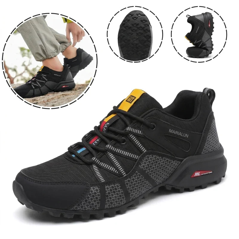【⏰ 30 % de descuento hoy: ¡Oferta por tiempo limitado! 🔥】 Botas de senderismo Plensore — Fabricadas en cuero de primera calidad con soporte para el arco integrado; cómodas y duraderas, diseñadas específicamente para aliviar las molestias en los pies.
