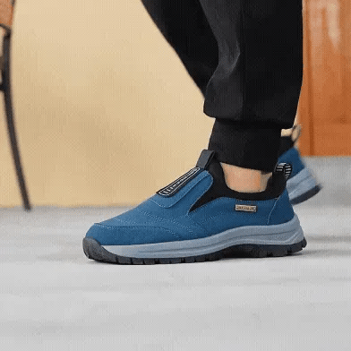 🔥 Oferta especial de hoy: ¡50% de descuento! 👞 Zapatos ortopédicos de gamuza de alta calidad ✅ Alivian el dolor de pies ✅ Soporte para el arco: Comodidad durante todo el día