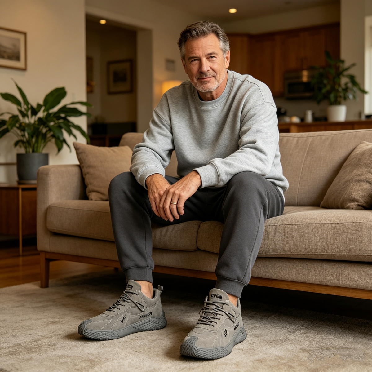⏰ ¡40% de descuento hoy! ¡No te lo pierdas! Zapatos ortopédicos ergonómicos para caminar que amortiguan eficazmente el impacto. ✅ Zapatos ortopédicos saludables, diseñados específicamente para hombres.