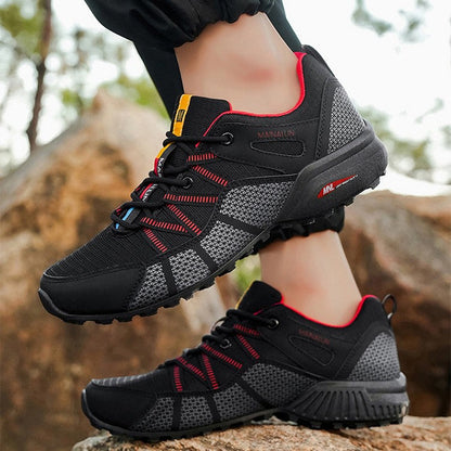 【⏰ 30 % de descuento hoy: ¡Oferta por tiempo limitado! 🔥】 Botas de senderismo Plensore — Fabricadas en cuero de primera calidad con soporte para el arco integrado; cómodas y duraderas, diseñadas específicamente para aliviar las molestias en los pies.