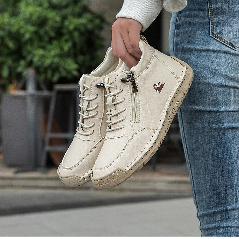 【🎁50% de descuento hoy - ¡No te lo pierdas!】Zapatos ortopédicos de diseño ergonómico - Piel de alta calidad + Cosidos a mano 👞