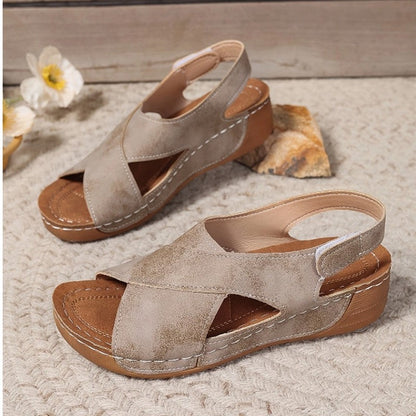 🎁Oferta por tiempo limitado🔥Sandalias casuales ergonómicas para mujer👞 - Soporte para el arco del pie para mayor comodidad