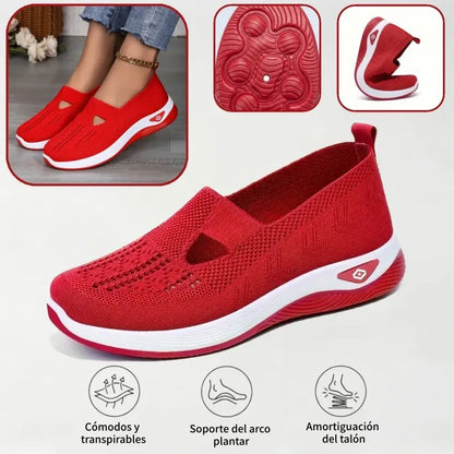 ⏰50% de descuento por tiempo limitado👟 Zapatos ortopédicos ergonómicos de verano | Transpirables y ligeros ✅ Alivian el dolor de pies | Fáciles de poner y quitar