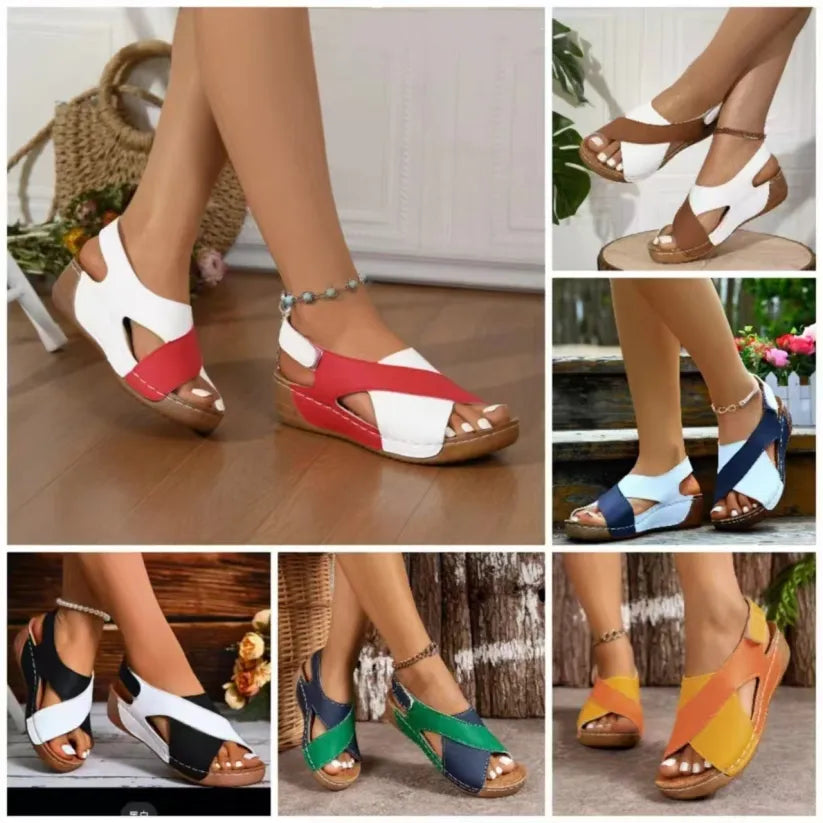 🎁Oferta por tiempo limitado🔥Sandalias casuales ergonómicas para mujer👞 - Soporte para el arco del pie para mayor comodidad