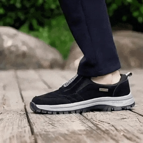 🔥 Oferta especial de hoy: ¡50% de descuento! 👞 Zapatos ortopédicos de gamuza de alta calidad ✅ Alivian el dolor de pies ✅ Soporte para el arco: Comodidad durante todo el día