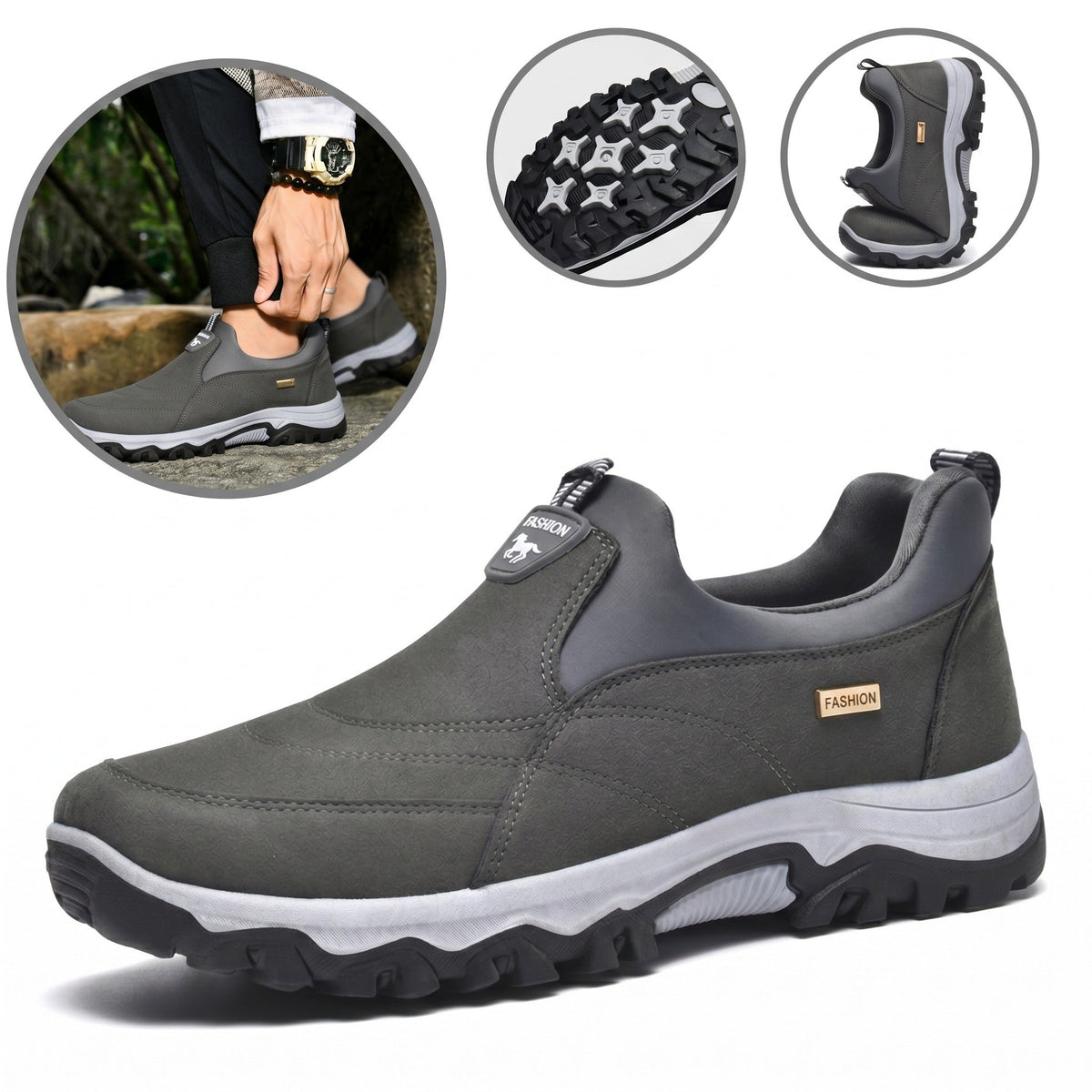 【🎁50% de descuento hoy - ¡No te lo pierdas!】👞 Zapatos ortopédicos de alta calidad para hombre ✅ Diseño ergonómico: reduce la presión, proporciona comodidad durante todo el día ✅ Alivia el dolor de pies