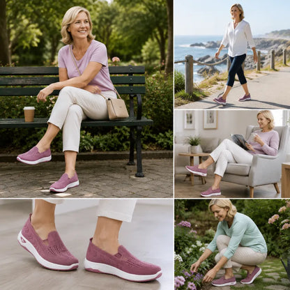 ⏰50% de descuento por tiempo limitado👟 Zapatos ortopédicos ergonómicos de verano | Transpirables y ligeros ✅ Alivian el dolor de pies | Fáciles de poner y quitar