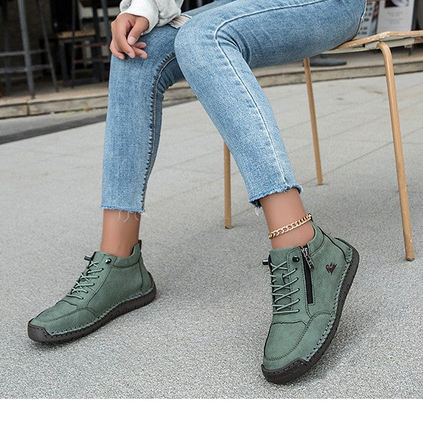 【🎁50% de descuento hoy - ¡No te lo pierdas!】Zapatos ortopédicos de diseño ergonómico - Piel de alta calidad + Cosidos a mano 👞